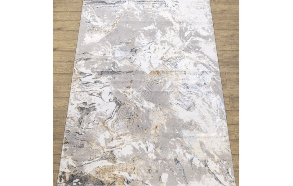 КОВРЫ ДИЗАЙН 10327B ЦВЕТ GRI / K.MAVI Nord